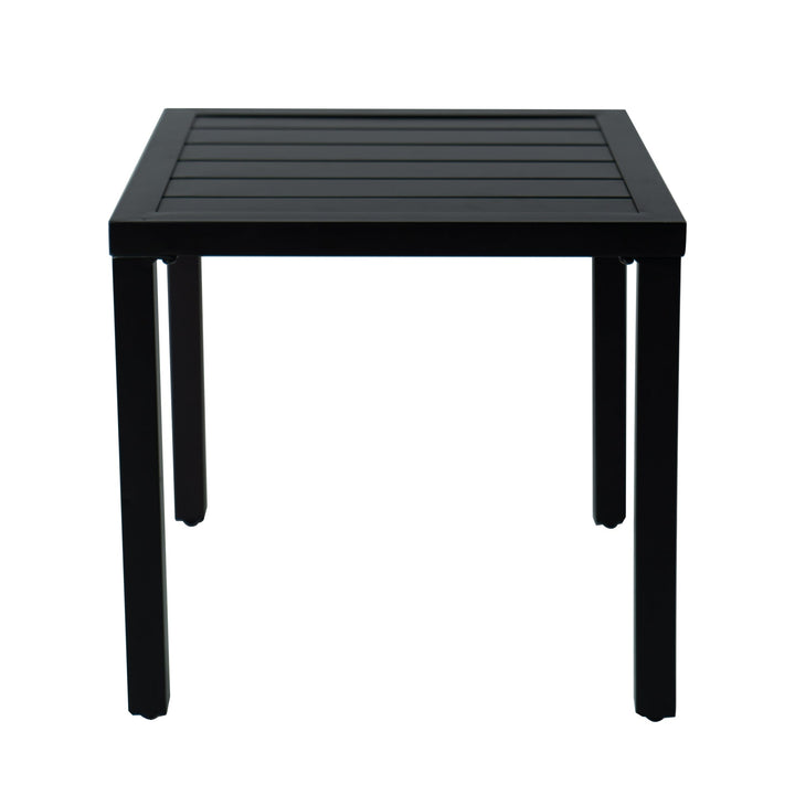 Kozyard Modern Classic Outdoor 18"x18" Patio Side Table (Table Only)